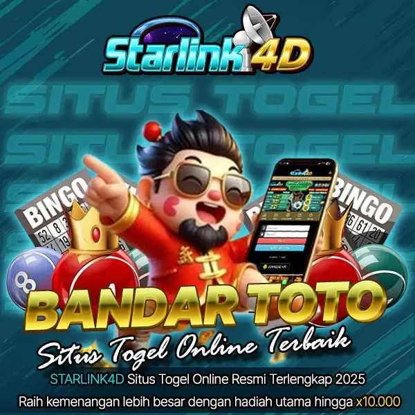 STARLINK4D: Situs Toto Slot Gacor dan Bandar Toto Togel 4D Resmi